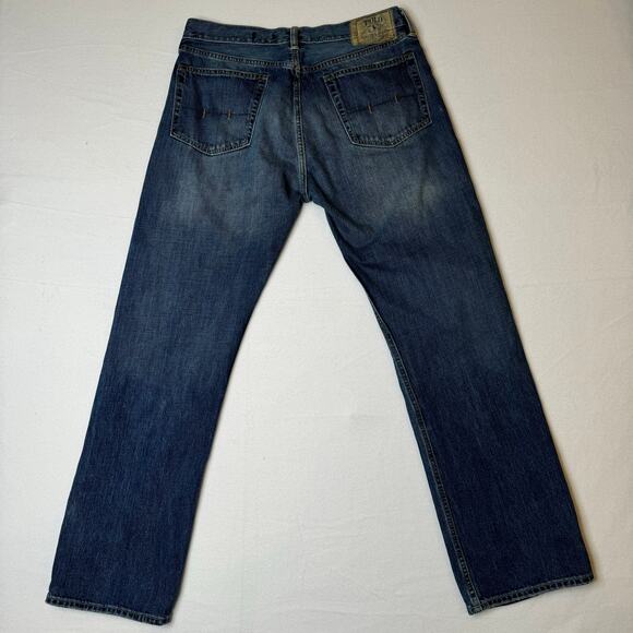 Polo‎ Ralph Lauren Classic Men’s 32x32 Distressed Jeans DD15941 Zipper Fly - Picture 3 of 10